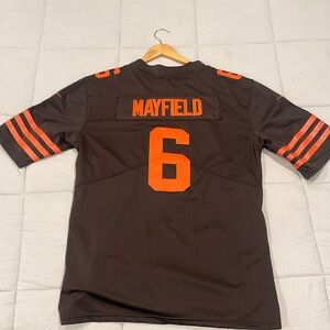 Baker Mayfield On Field Cleveland Browns Jersey